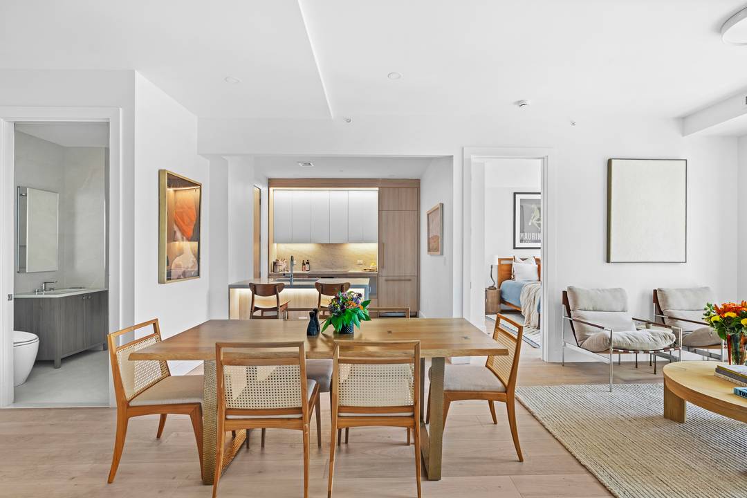Situated along Rutland Road in the heart of Prospect Lefferts Gardens, Residence 2A at 373 Rutland Road offers a thoughtfully designed three bedroom, two bath home that balances generous proportions ...