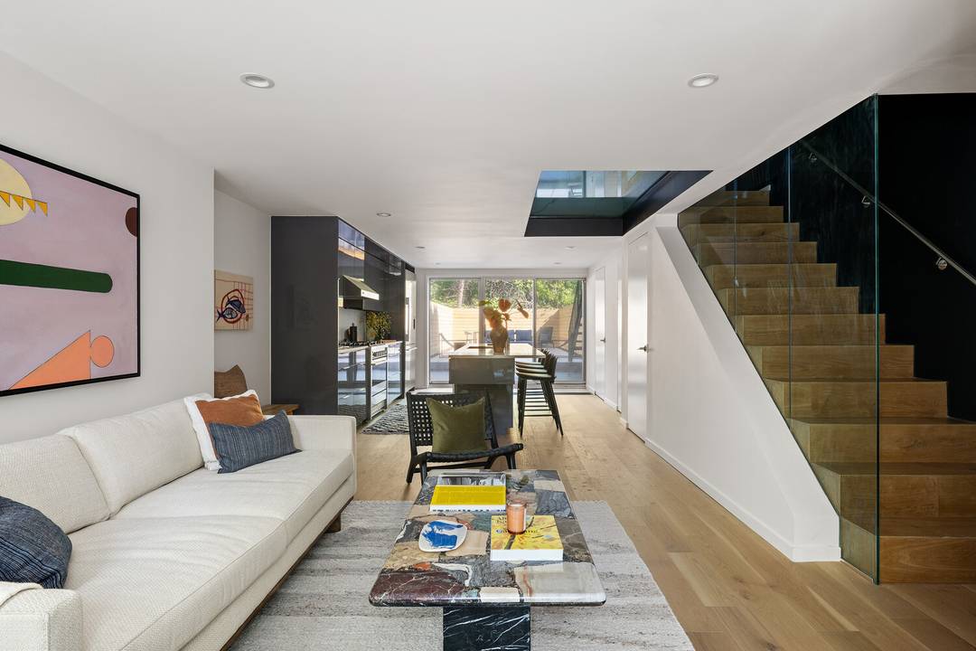Welcome to 253 Halsey Street a modern, three family townhouse on a prime, historic Bedford Stuyvesant block.