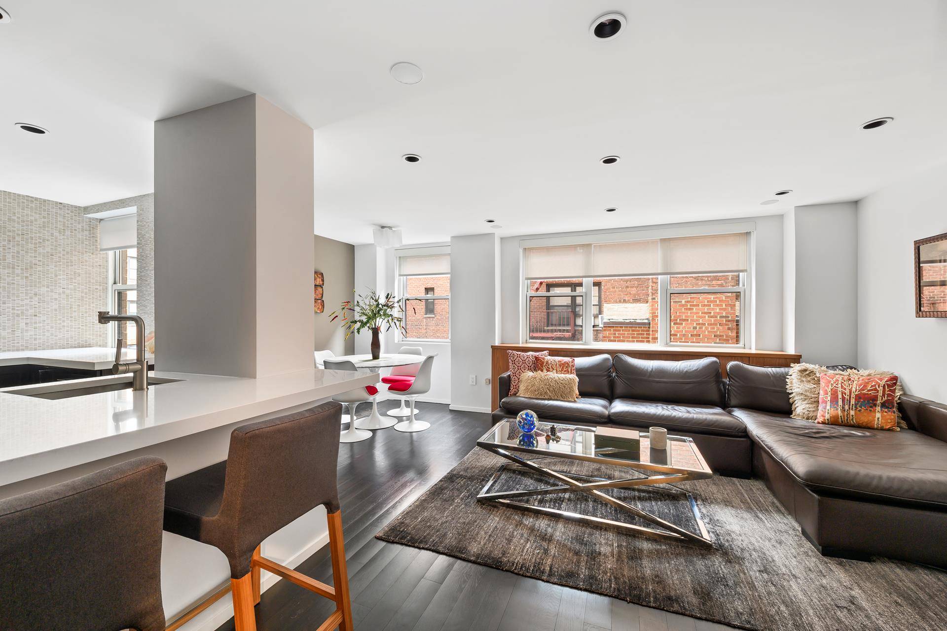 The highest of quality and design awaits you in this architecturally designed and completely gut renovated apartment.