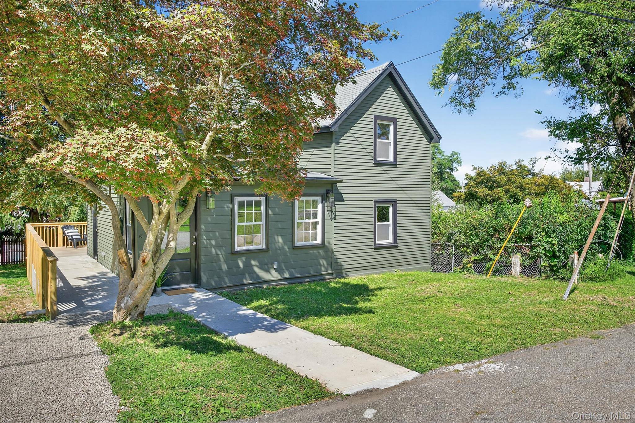 Nestled in the heart of Beacon, just steps from Mount Beacon, this charming gem has been thoughtfully transformed into a modern two story home while preserving its 1920s character.
