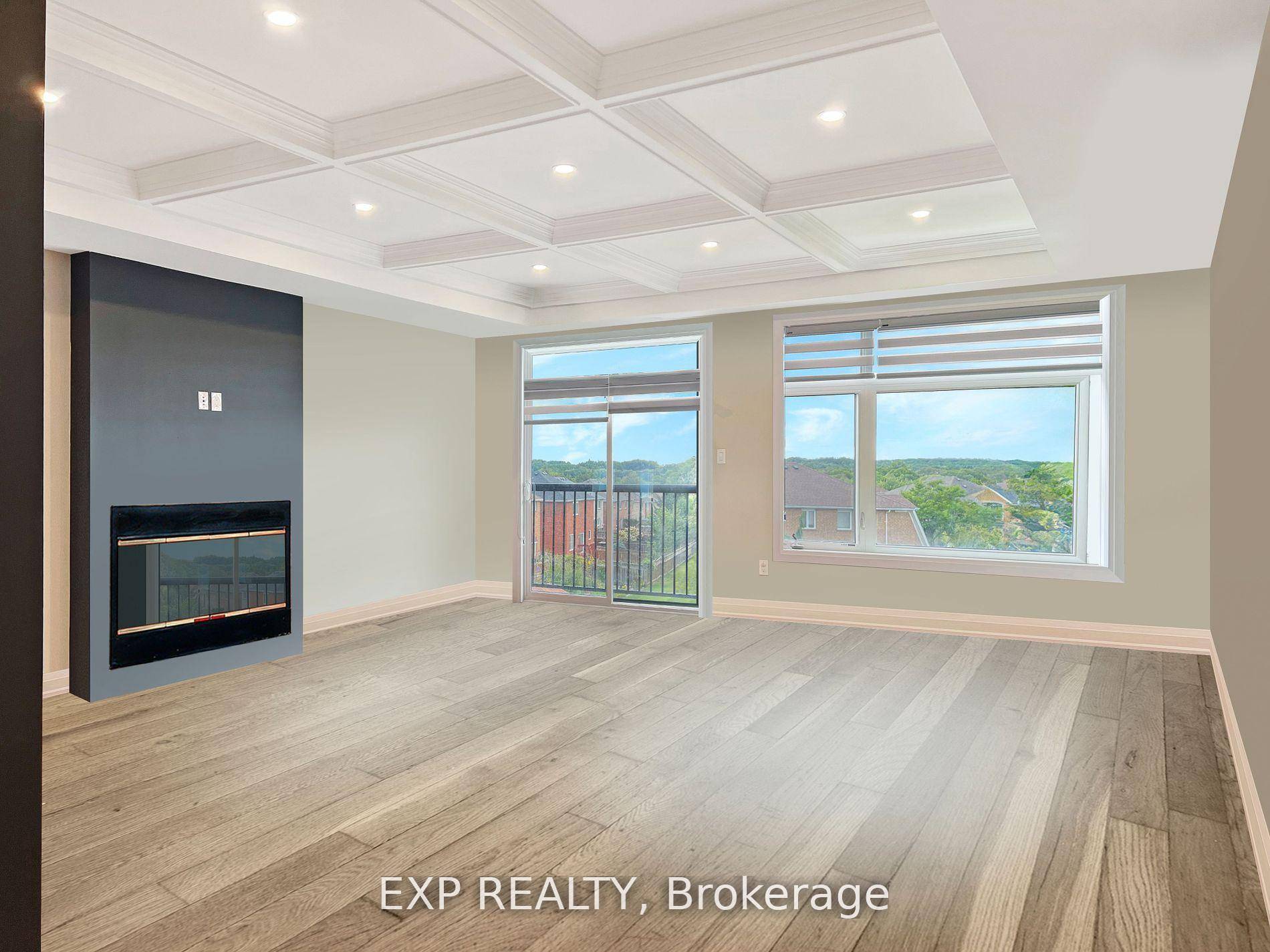 Welcome to 922 Isaac Phillips Way in Newmarket, where modern design meets executive living in this stunning 3 storey freehold townhome !
