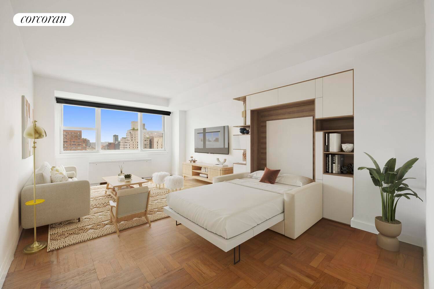 Best Views, Best Value Studio on high floor at the John Adams !