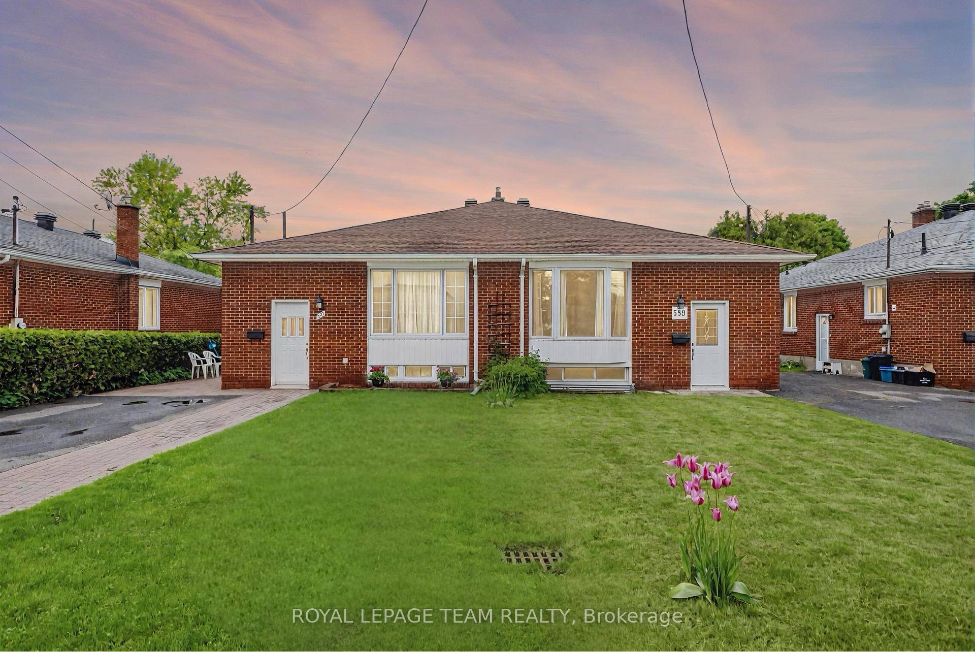 Move in ready all brick semi detached bungalow in the heart of the up and coming Castle Heights community.