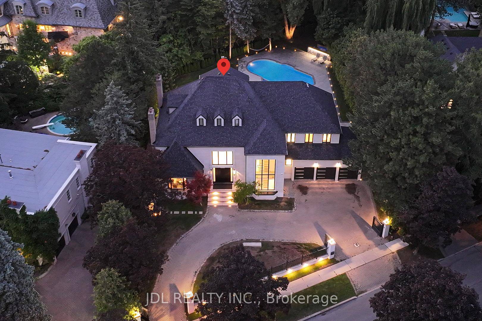 Completely Renovated ! This Attractive Residence Is Nestled On Tranquil Professionally Landscape Garden Setting In One Of Toronto's Finest Areas.