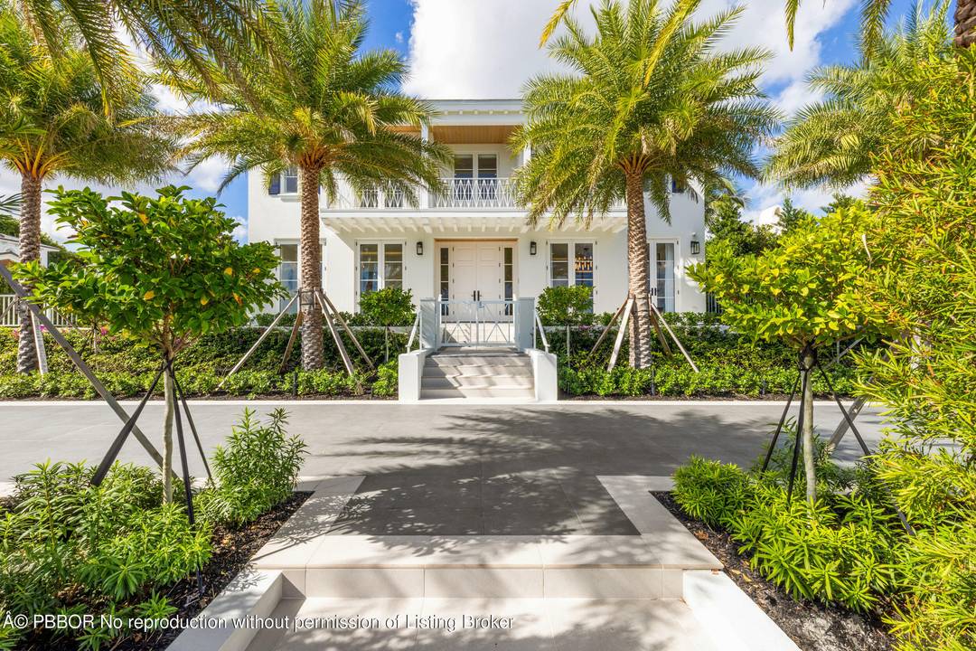 Welcome to 2415 S Flagler Drive, a newly constructed Monterey style residence on the Intracoastal in historic El Cid.