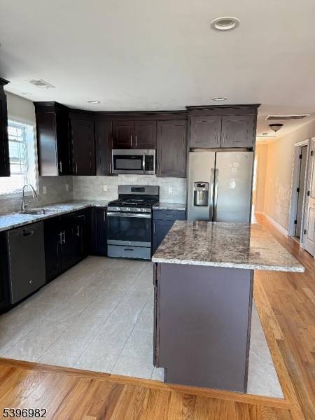 House was build in 2017, rare oversized 2 car garage.