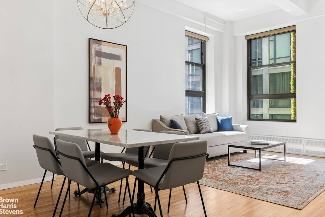 Elegant and iconic, this Chelsea loft captures the very essence of downtown living.