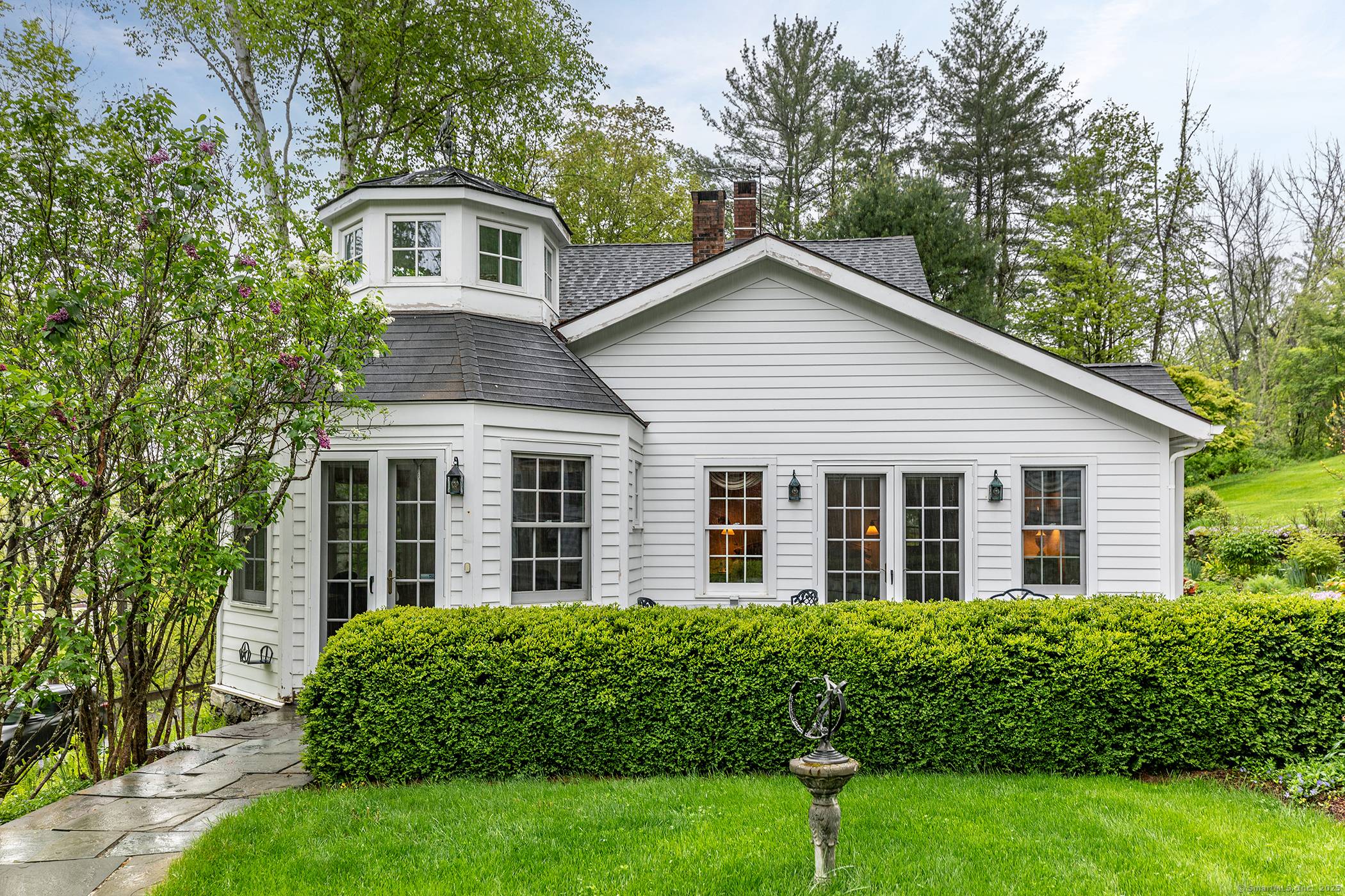 The Boyle house, circa 1886, is a charming Salisbury Ct antique with close proximity to the Housatonic River.