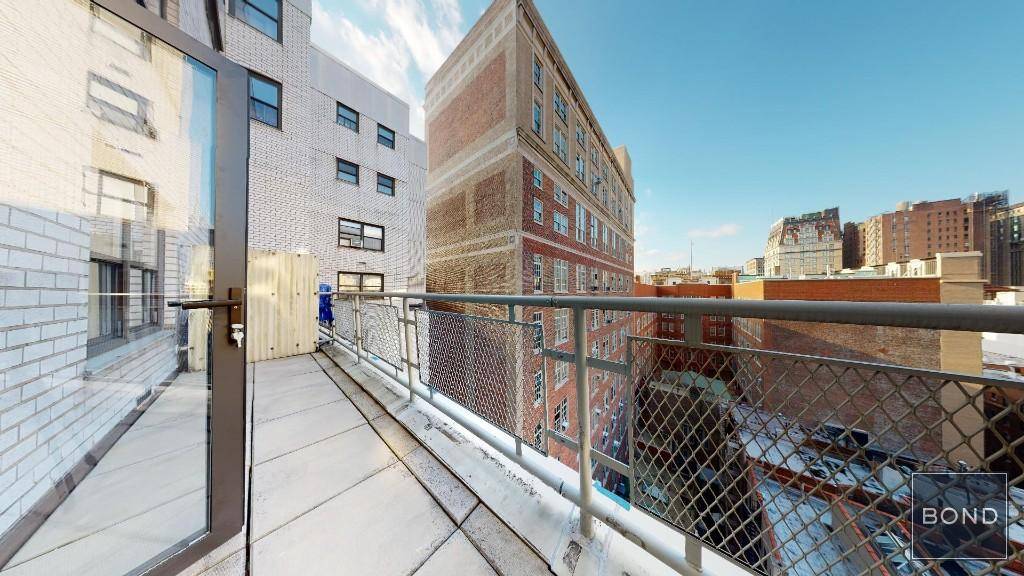Massive alcove studio with a balcony in a well maintained doorman building, Contact us to see a virtual tour of the apartment.