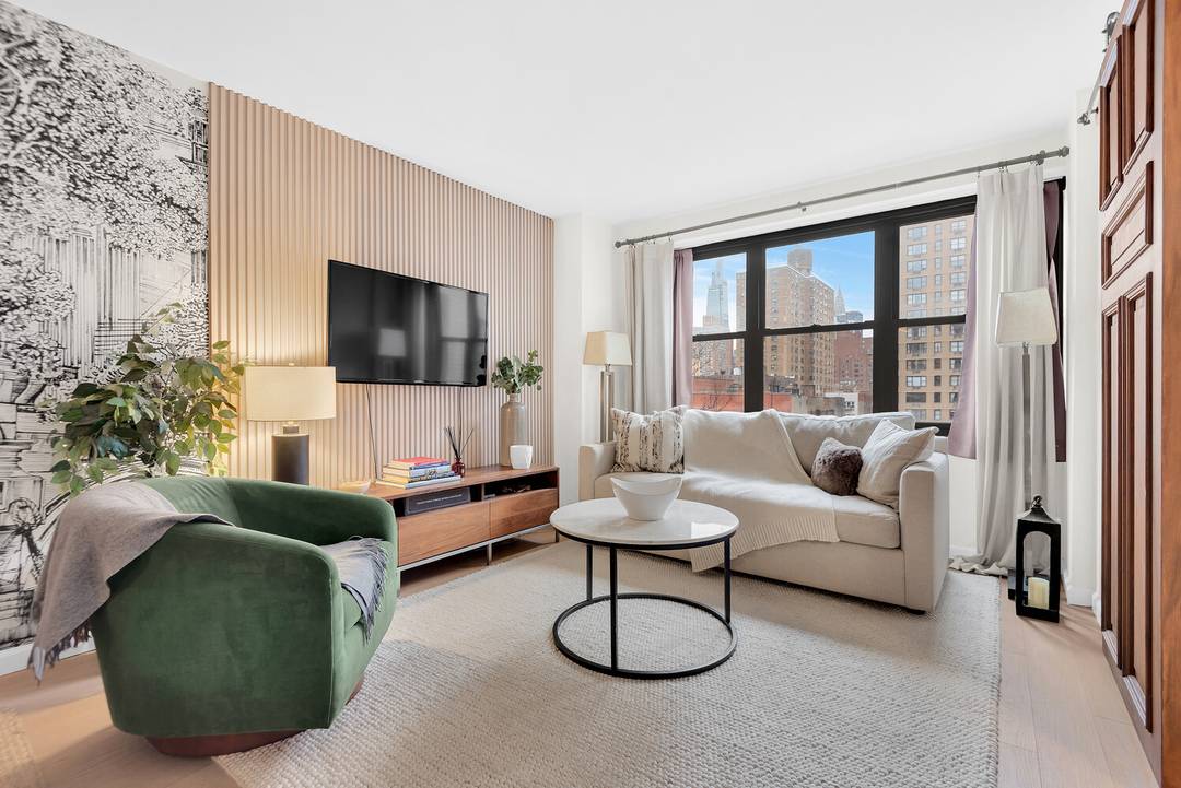 Designer Renovation Skyline Views 1BR Home Office Full Service Kips Bay Co op Newly renovated designer one bedroom plus home office on the 8th floor, north exposure, with skyline views ...