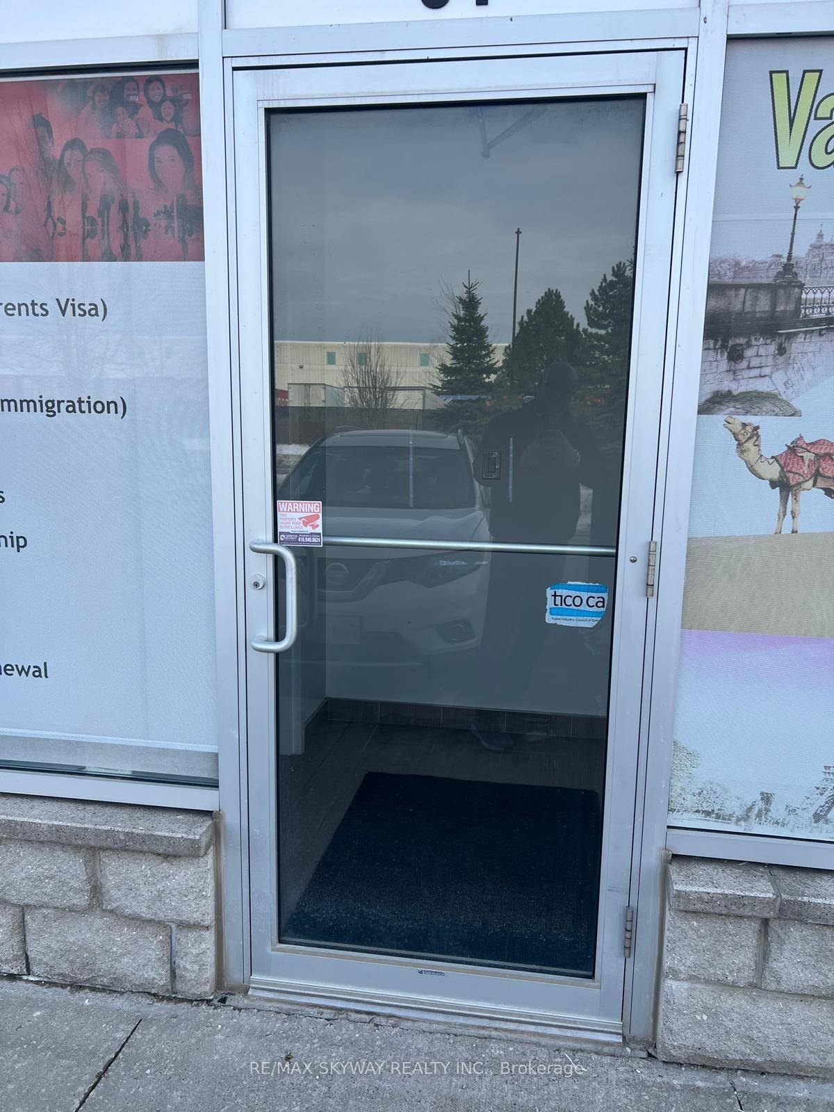 Available 225 Sq Ft Of Office Area On The Ground Level With Separate Front Entrance At The Prime Location On Airport amp ; Queen.