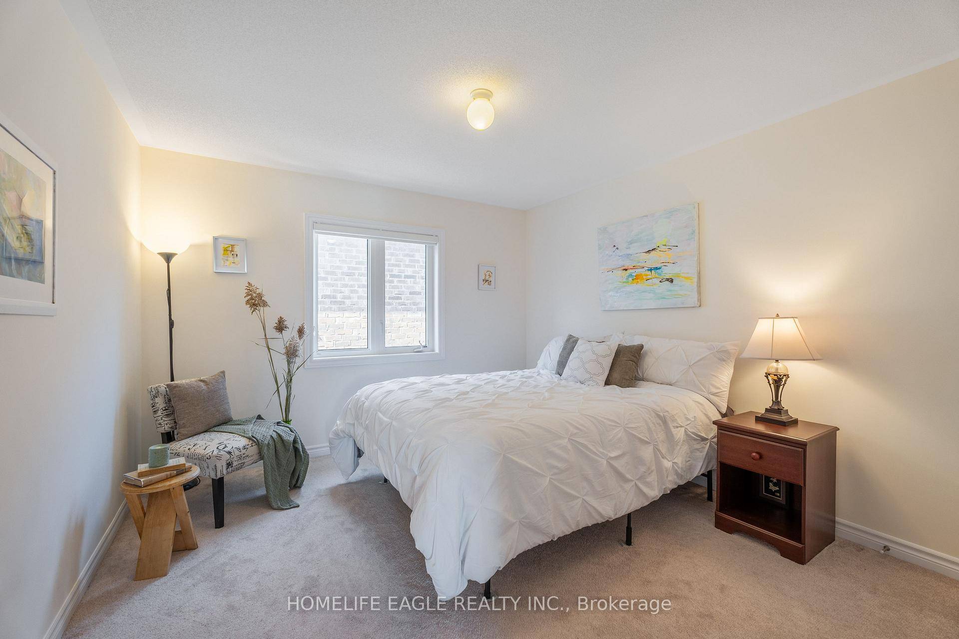 The Perfect 4 3 Bedroom Detached Siding On to Future Park Extra Wide Lot Bright Sunny 19 Ft Vaulted Ceiling In Main Entrance Open Concept Living amp ; Dinning W ...