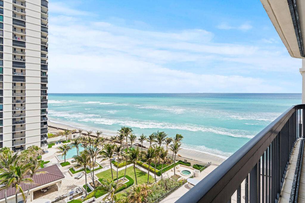 Discover beachside living at Eastpointe 1 on Singer Island with this well maintained 2 bed, 2 bath condo, featuring an expansive balcony offering panoramic ocean and Intracoastal views.