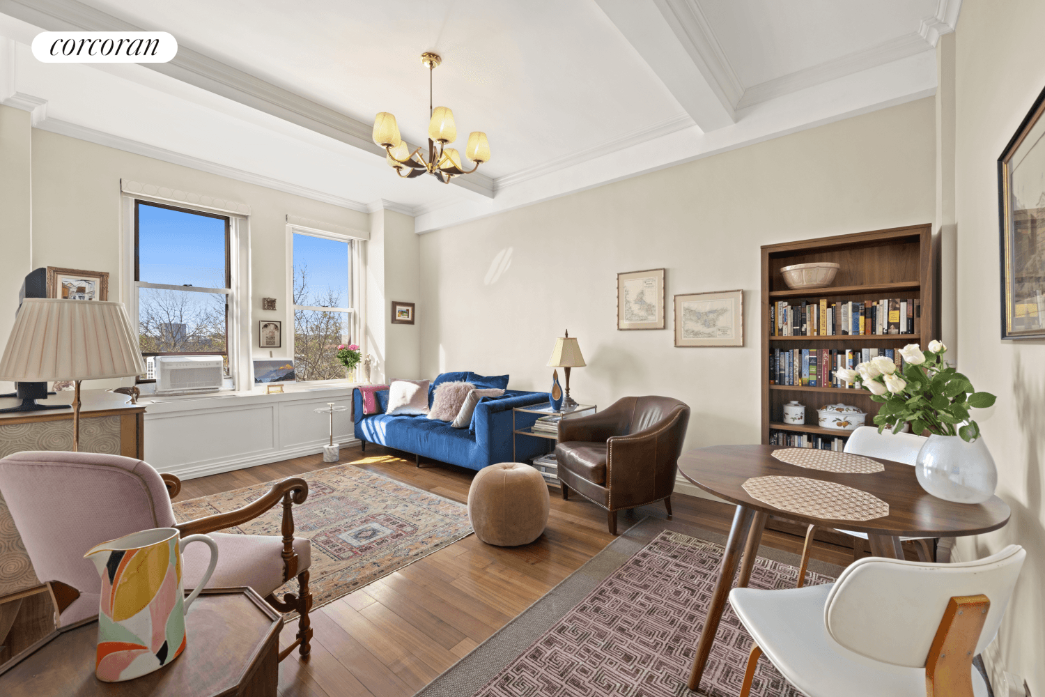This picture perfect one bedroom home with Direct River and Park views has been meticulously renovated and is ready for move in !