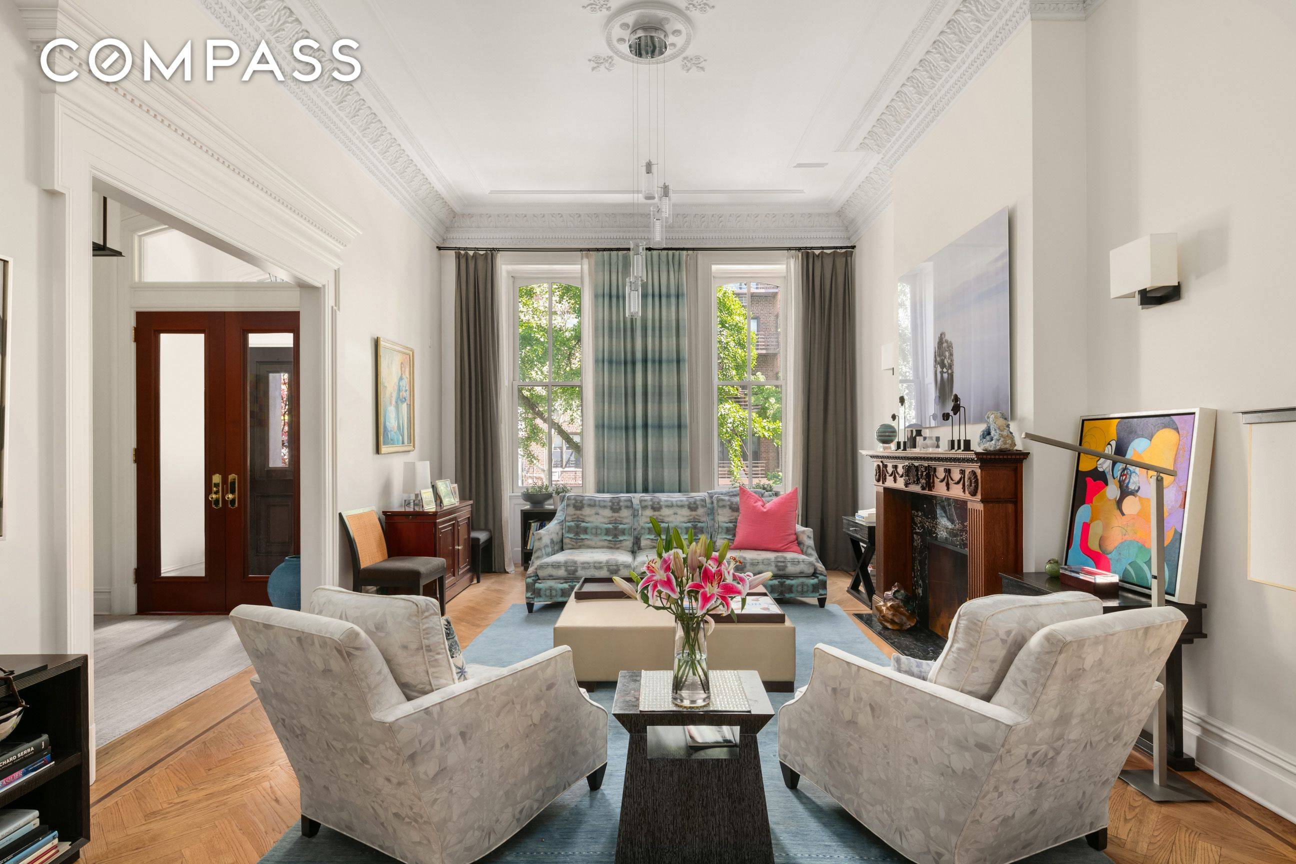 Perfect proportions and tranquil spaces abound in this 6, 000 square foot, 23 foot wide townhouse located at the epicenter of downtown s famed Gramercy Park neighborhood.
