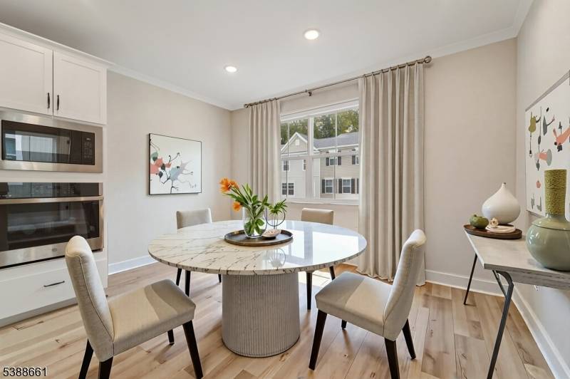 Brand new end unit townhome in Morris Woods offers modern style, convenience, and comfort.