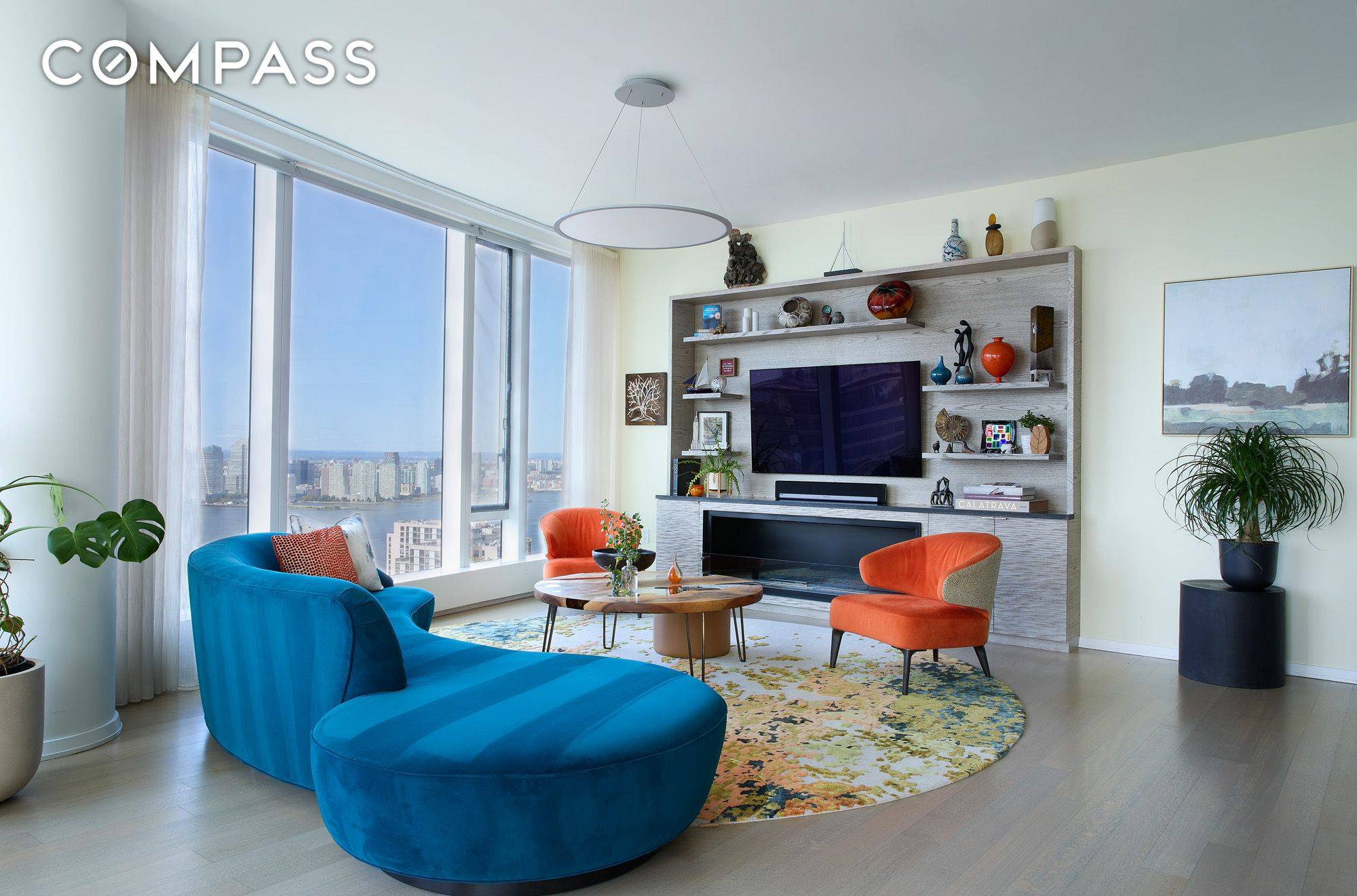 Perched high above the pulse of downtown Manhattan, this extraordinary 2, 669 square foot residence offers an inspiring blend of modern luxury, custom craftsmanship, and cinematic views stretching across New ...