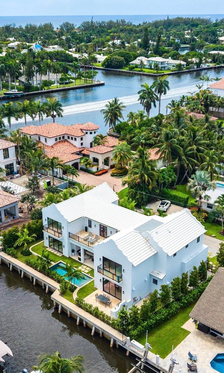Newly completed and exceptionally priced, this custom waterfront residence by Shoreline Builders represents one of the most compelling opportunities in Palm Beach County luxury real estate.