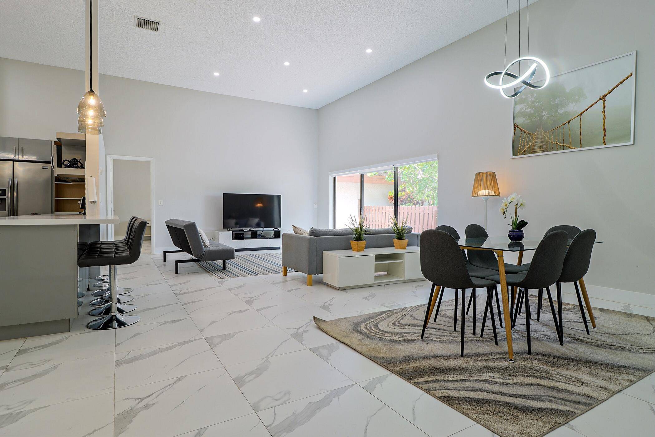 Based in the highly desirable boating community of Harbourwood Villas in Hallandale Beach, this fully renovated 3 bedroom, 2 bath villa blends modern design with coastal lifestyle.