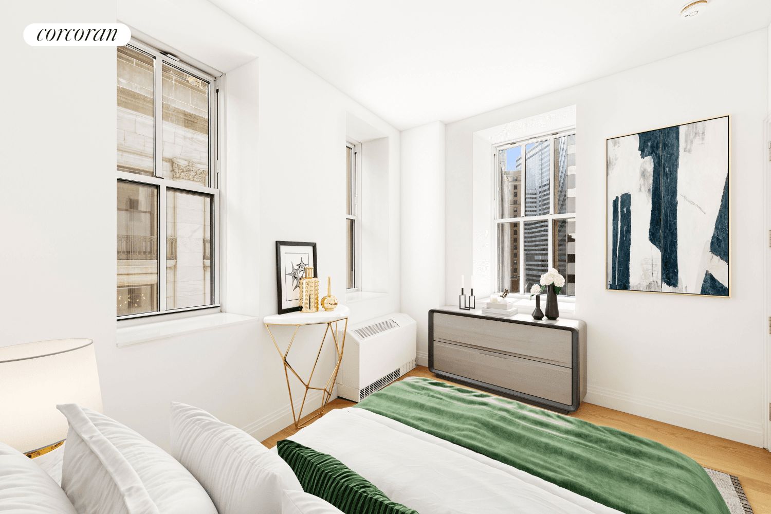 Sunny, Oversized One Bedroom at One Wall Street !
