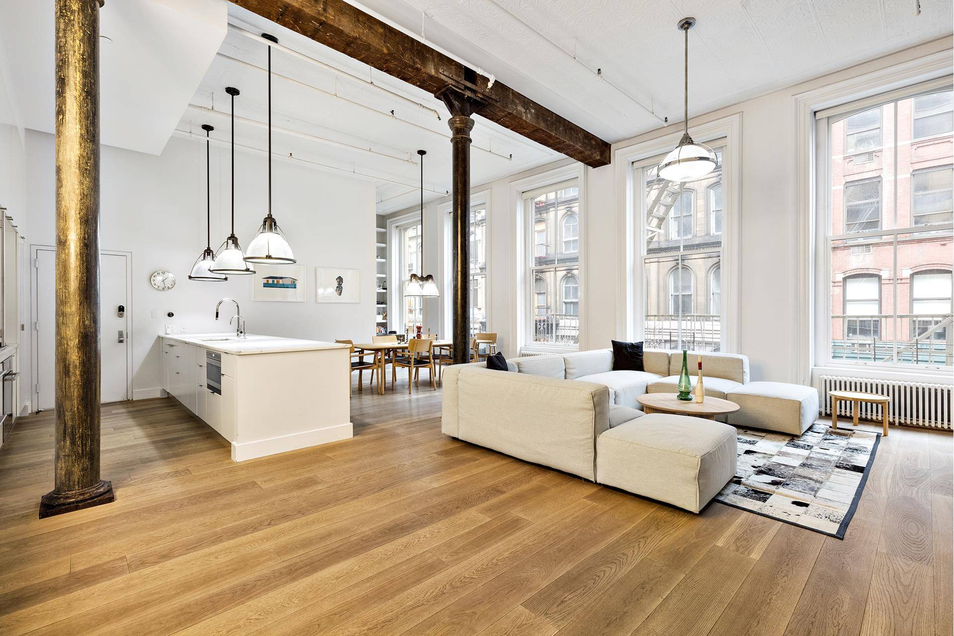 Welcome home to this authentic, renovated home in the heart of Tribeca.