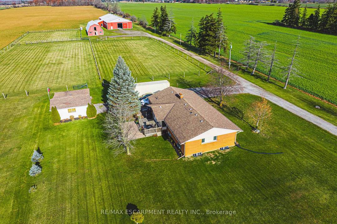 Versatility and opportunity await on this exceptional 46 acre farm less than 1km from the rapidly growing town of Binbrook where equestrian living meets income potential.
