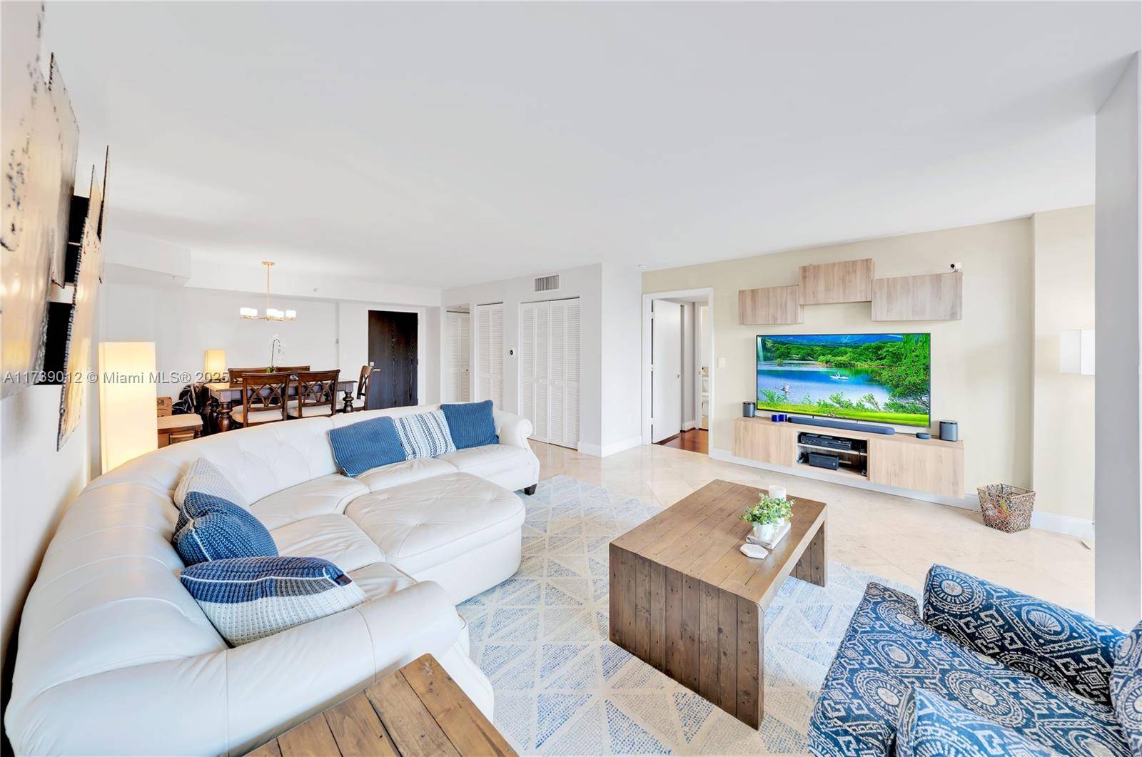This tastefully decorated, fully furnished 2 bedroom and 2 bathroom condo is located directly on the Miami Beach Marina and walking distance to the beach, South Pointe Park and the ...