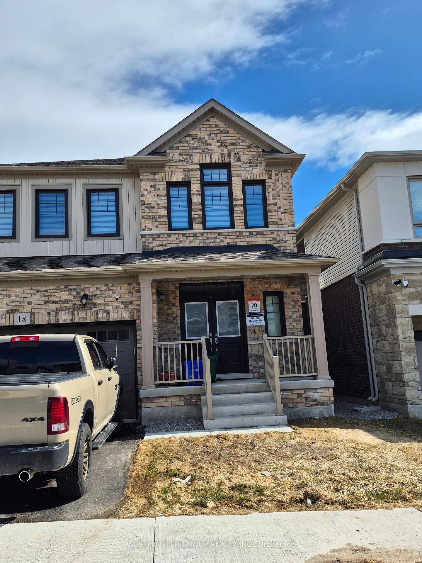 Newly constructed 4 bedroom, detached with 3 WR.