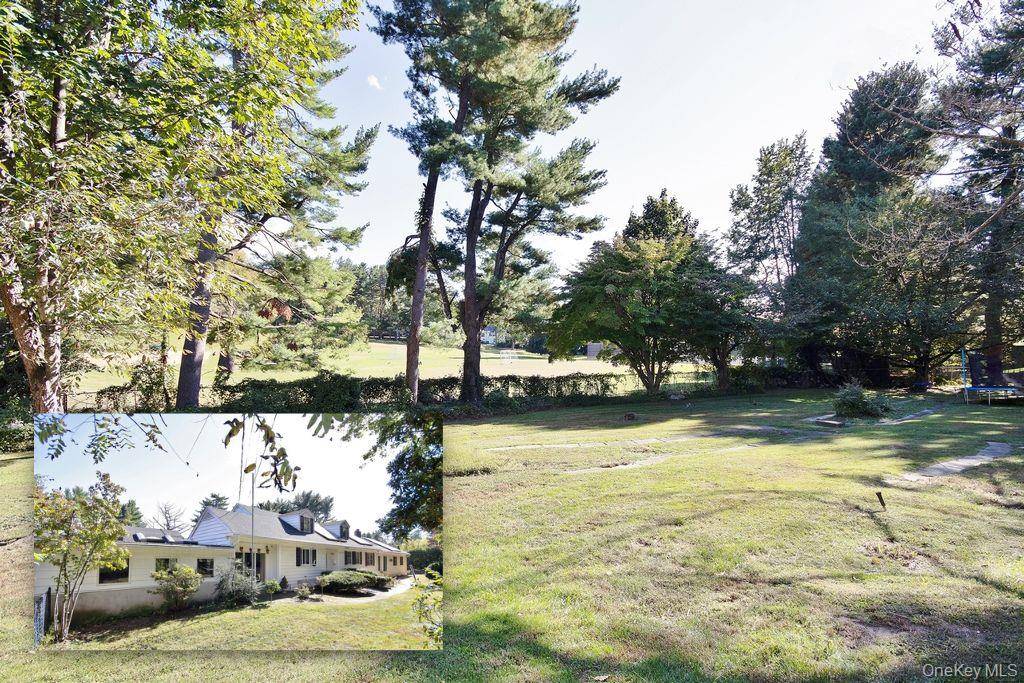 Sprawling Cape Cod style home with first floor primary suite on a fabulous, private setting.