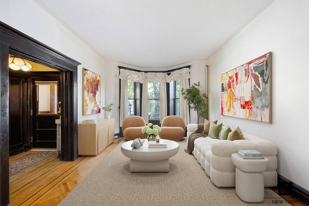 Come... To this breathtaking, gorgeous single family brownstone home loaded with unique original details on a lovely treelined block.