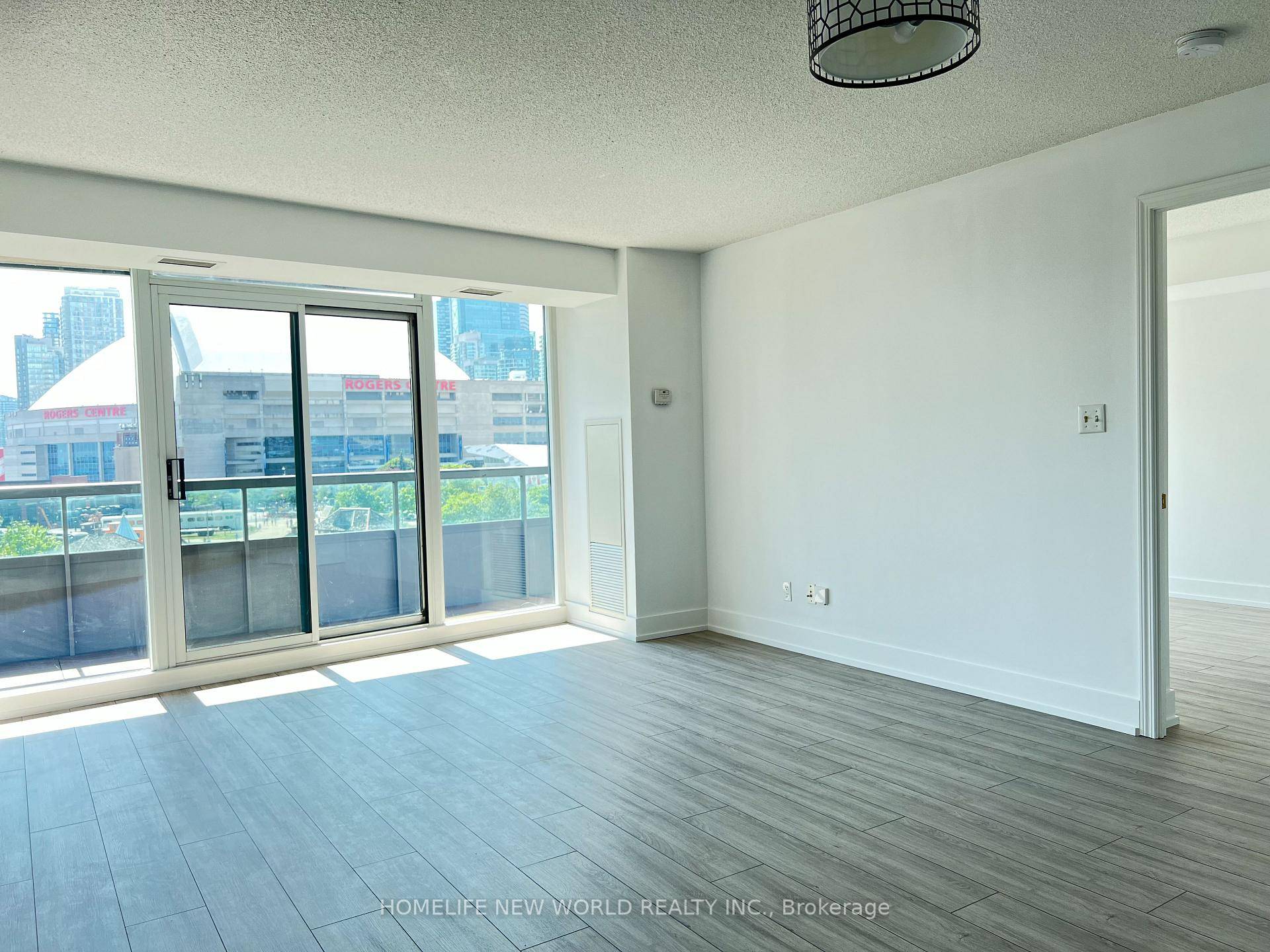 Welcome to this rarely offered Corner Unit directly across the Historical Roundhouse Park with Unobstructed breathtaking views of CN Tower Rogers Centre Toronto Skyline.
