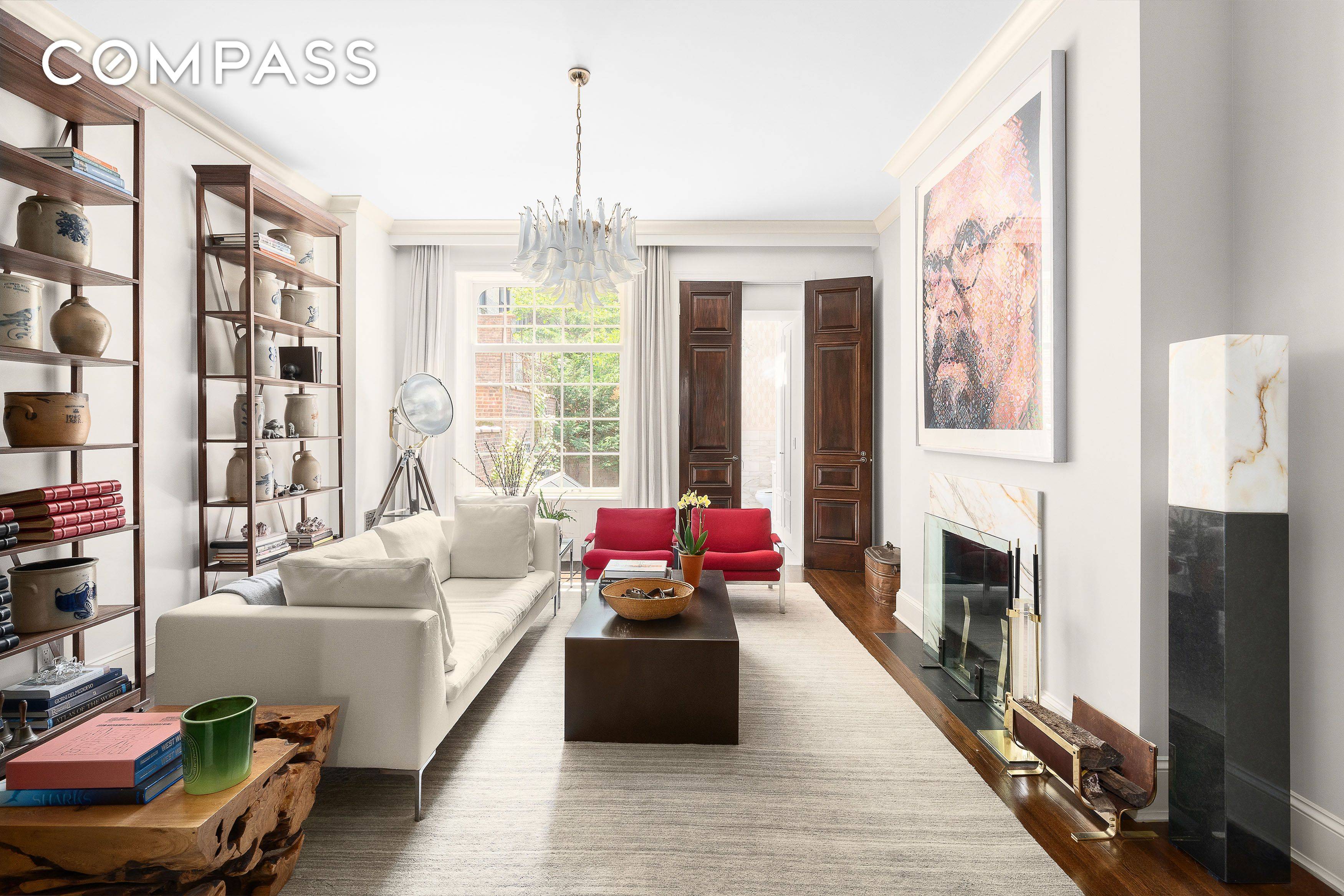 Beautifully renovated and situated on a quiet townhouse block in the heart of Carnegie Hill, this 18 foot wide home spans approximately 4, 500 square feet across five bright, light ...