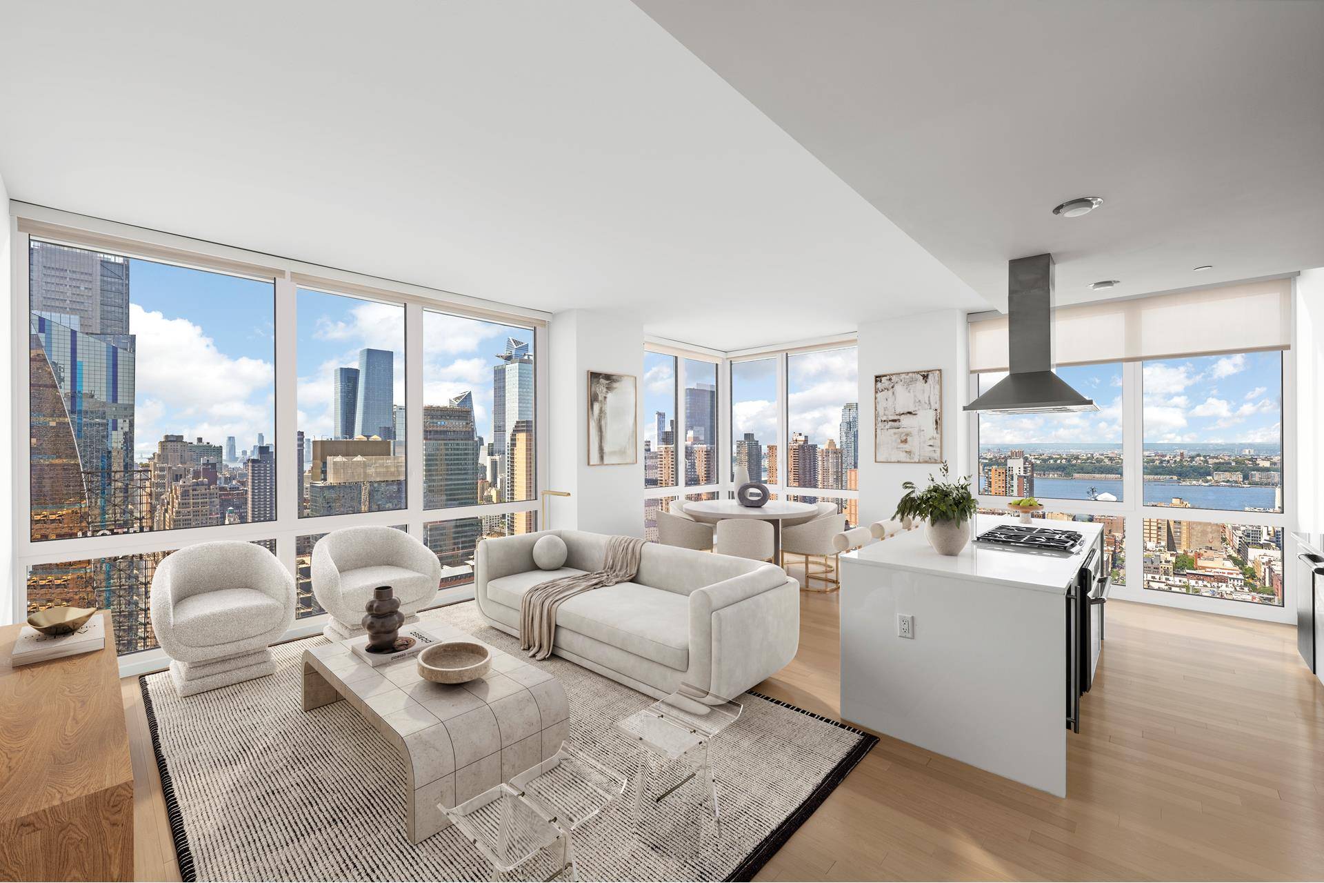 Residence 3702 at The Platinum is the ultimate urban oasis for those seeking luxury and convenience in New York City.