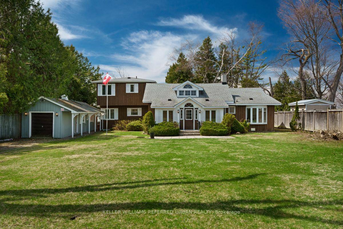 Get summer and the other 3 seasons on with this 4 2 bedroom family home situated Lake Simcoe's coveted east shoreline.
