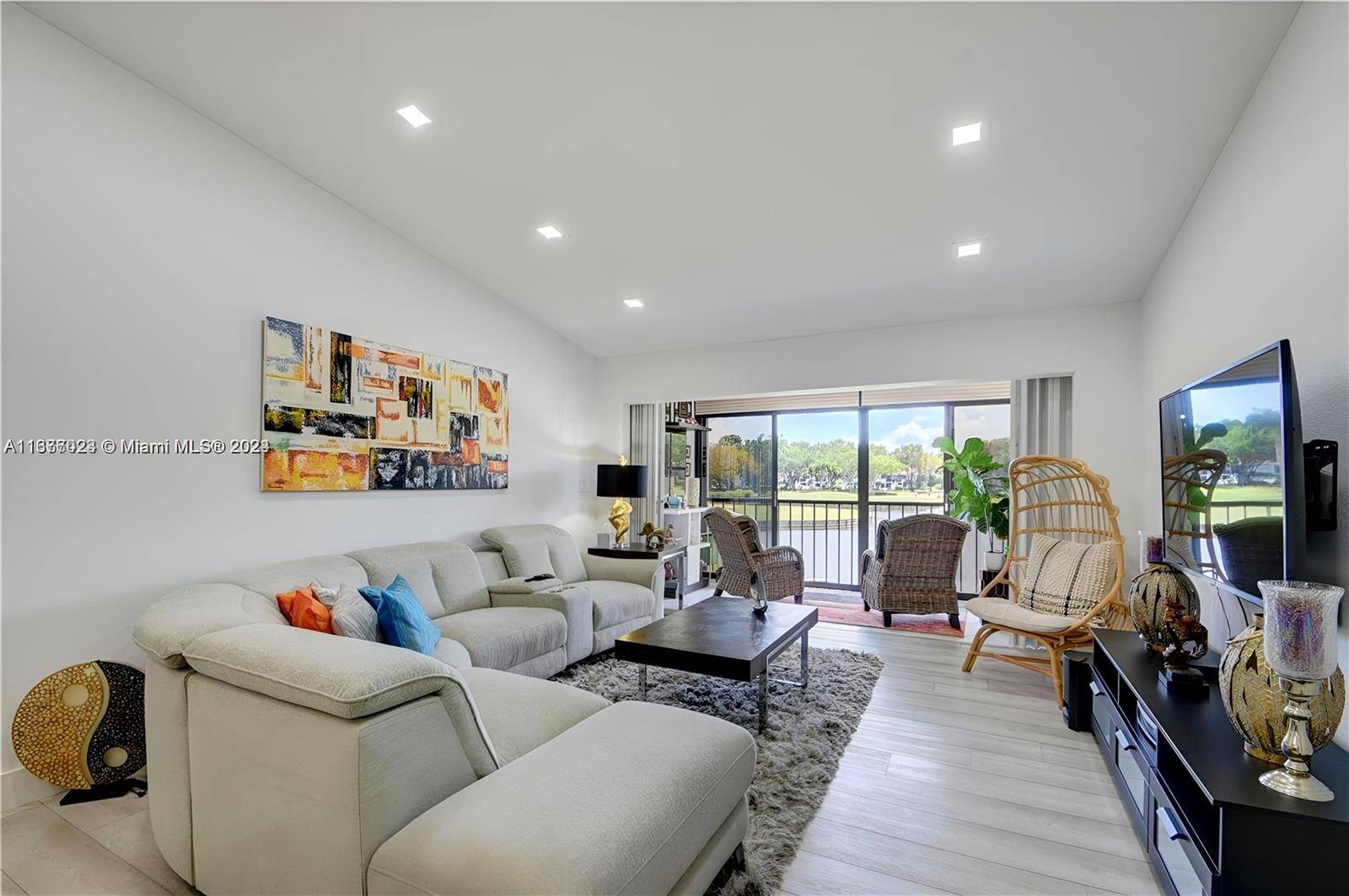 Waterfront condo in a golf community with no membership required, offering spectacular views.