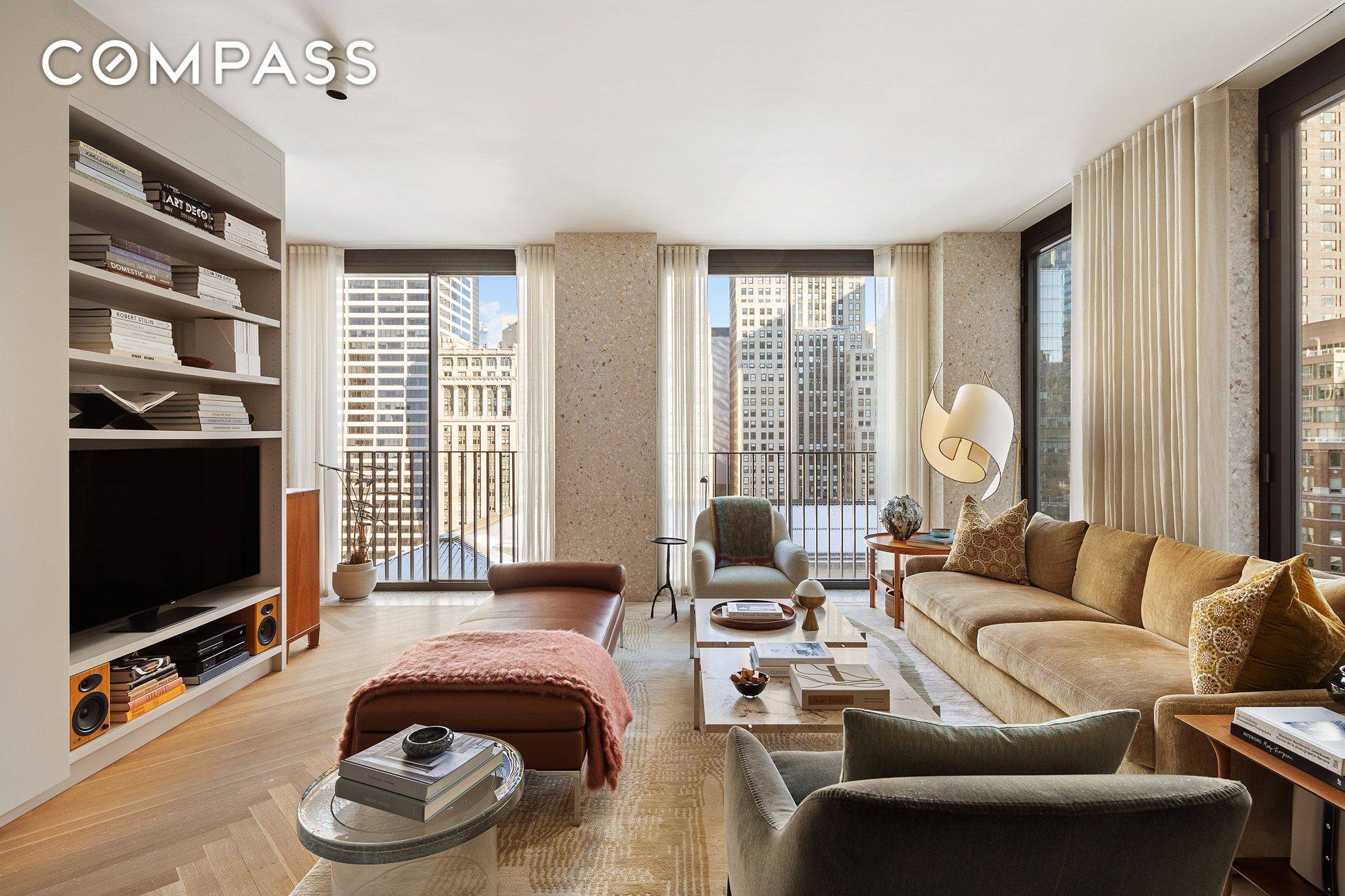 Architectural Excellence The Bryant, a modern architectural marvel designed by Pritzker Prize winning architect David Chipperfield.