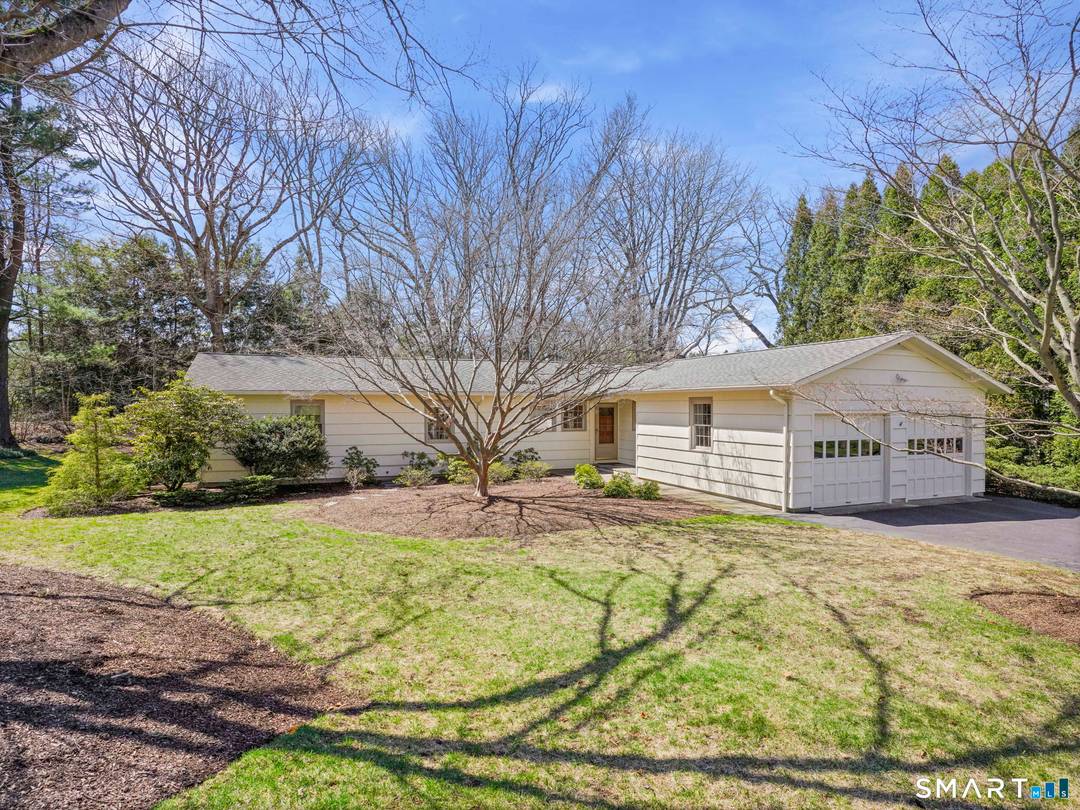 Lake Hills cul de sac is setting for sprawling Ranch on private landscaped.