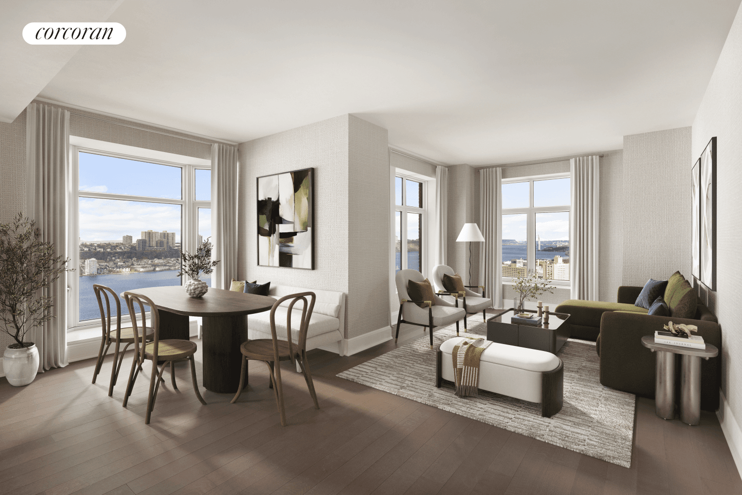 Now Offering 2 Years of Sponsor Paid Common Charges at Claremont Hall IMMEDIATE OCCUPANCY Offering unobstructed views over the Hudson River and Riverside Park, abundant light and air, and an ...