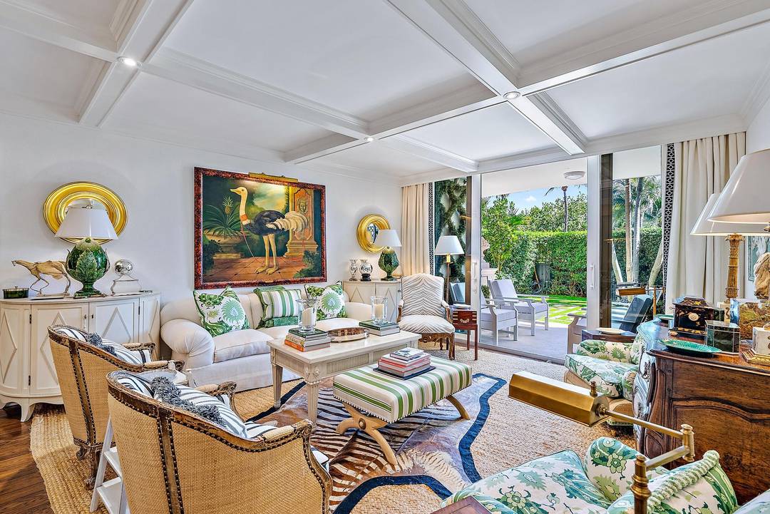 A rare 3 bedroom condo in a boutique building across from the ocean, One Royal Palm.