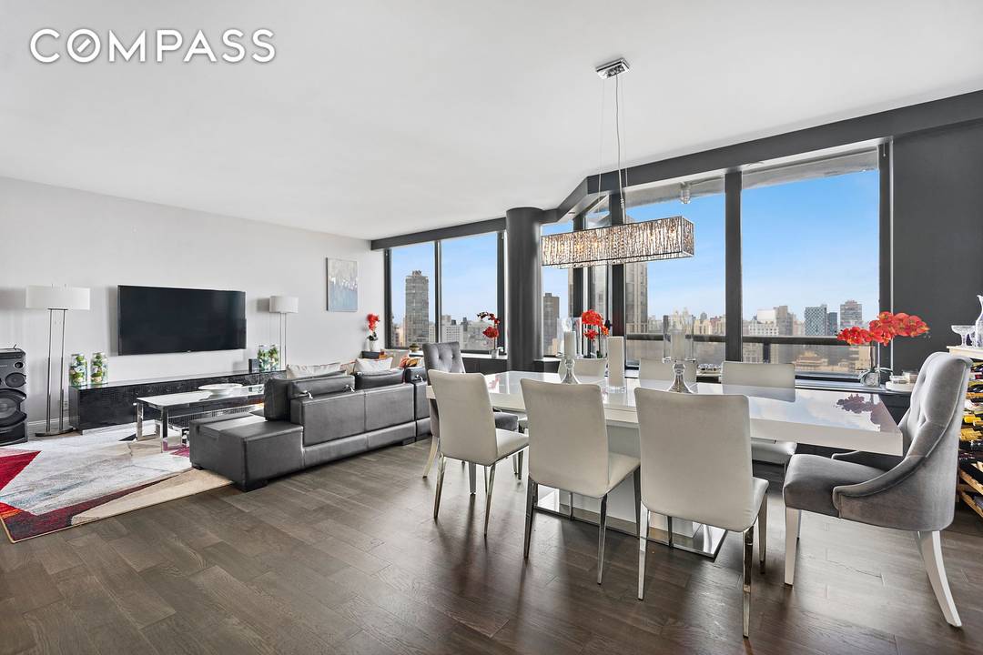 Sophisticated Skyline Living at The Grand Sutton No Board Approval Required Welcome to Residence 35A a high floor, corner home where panoramic skyline views meet refined modern design.