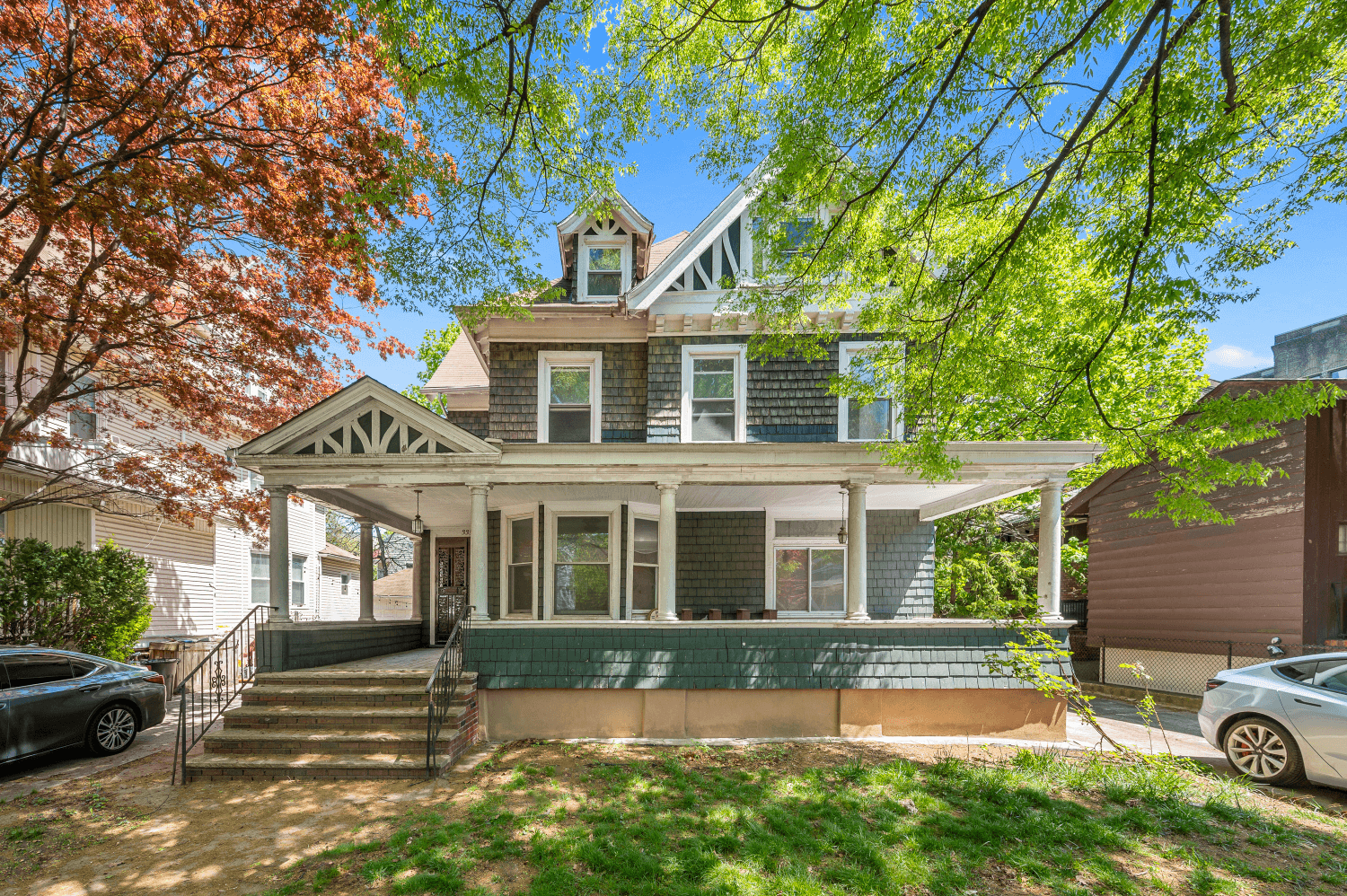 Quintessential two family Victorian home nestled in the heart of Ditmas Park.