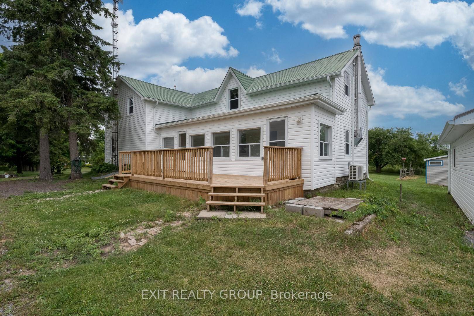 Completely renovated 4 bedroom home just outside of Tweed sitting on just over an acre lot.