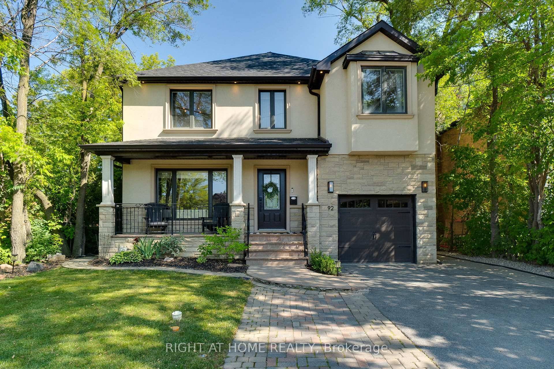 Modern renovated amp ; immaculately maintained 4 1 bedroom, 4 bath family home on a Private Pool Sized Lot 46x120 ft Beautifully Landscaped and Surrounded By Mature Trees providing ample ...