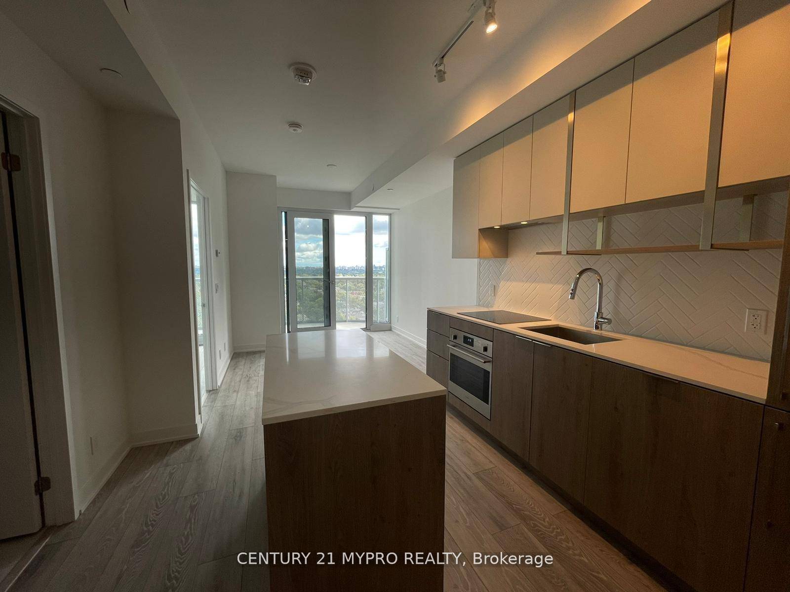 Welcome To Azura Condos. One Bedroom Unit Features Wide Balcony, Unobstructed Stunning East View, Floor To Ceiling Windows.