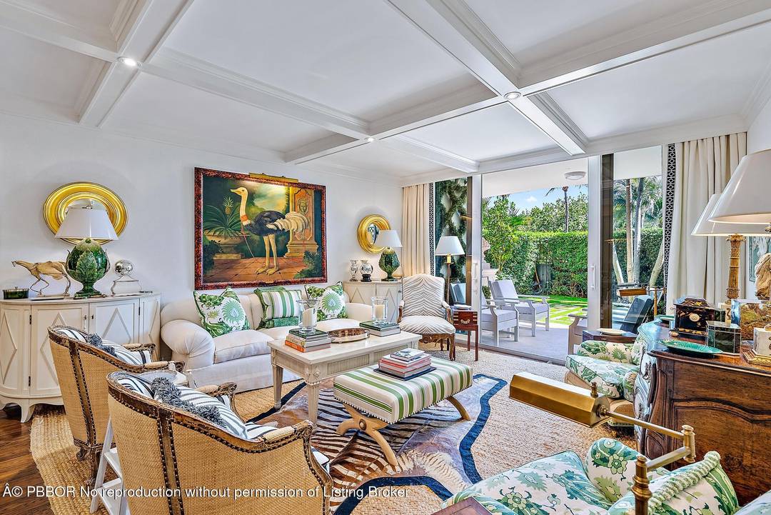 A rare 3 bedroom condo in a boutique building across from the ocean, One Royal Palm.