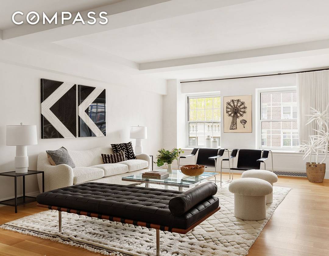 Perfectly positioned on a coveted Central Park block, Residence 8A, a 4 bedroom 4.