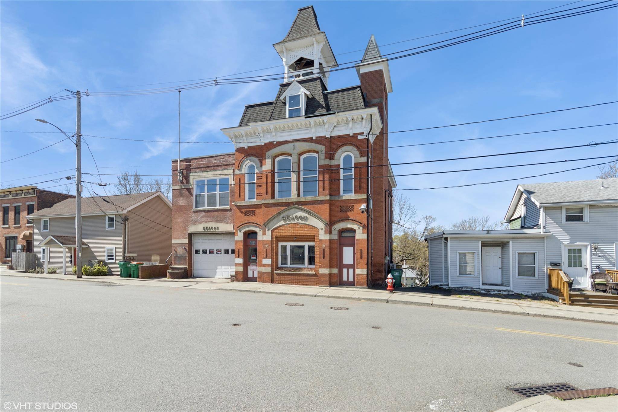 A Once in a Lifetime Opportunity Own a Historic Victorian Firehouse in the Heart of Beacon Presenting a truly exceptional offering a one of a kind, second empire, Victorian firehouse ...