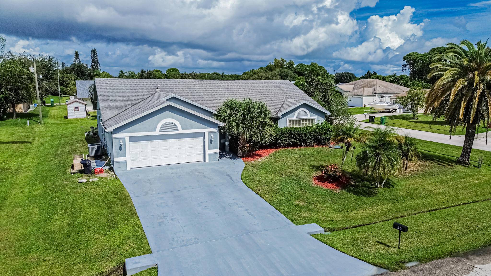 On a prime corner lot, this inviting 3 2 2 pool home delivers space, comfort, and Florida lifestyle !