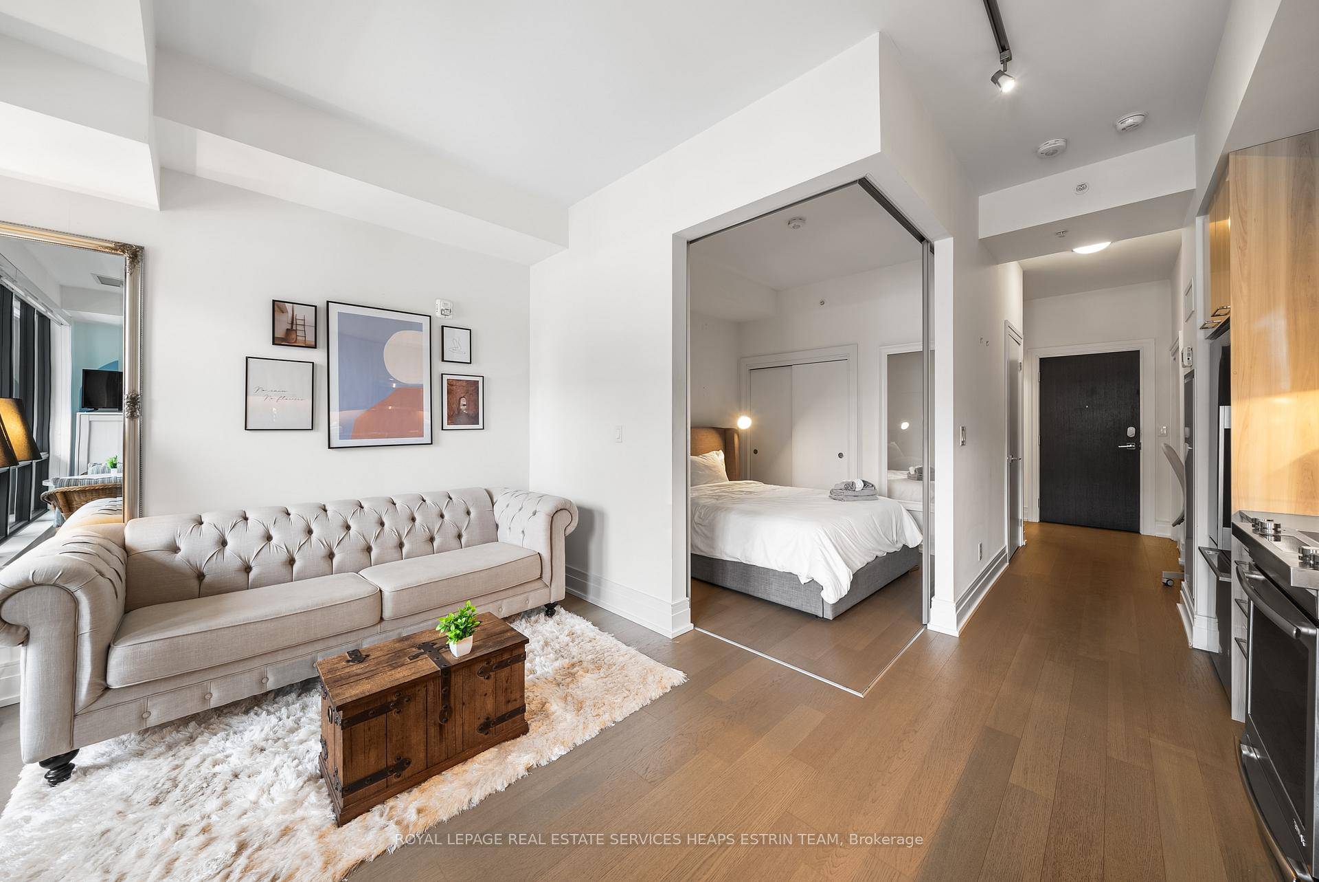 Step into delightful Suite 306, where natural light pours in, highlighting the sleek design and airy feel of this one bedroom, one bathroom gem.