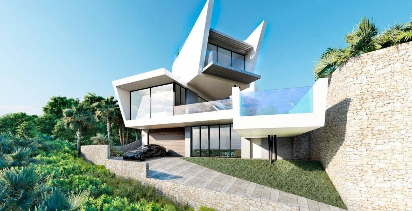 NEW BUILD LUXURY VILLA IN CAMPOAMOR New Build villa with the most exclusive design located in Campoamor only 250m from the beach.